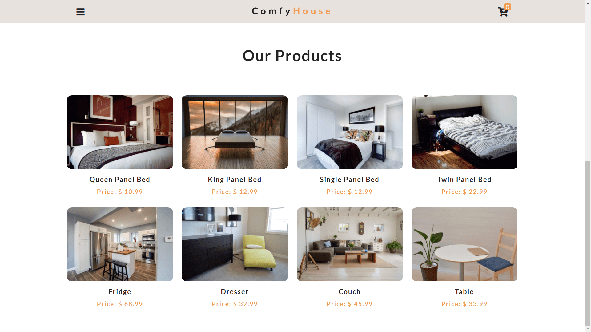 Shopping Cart (E-Commerce)